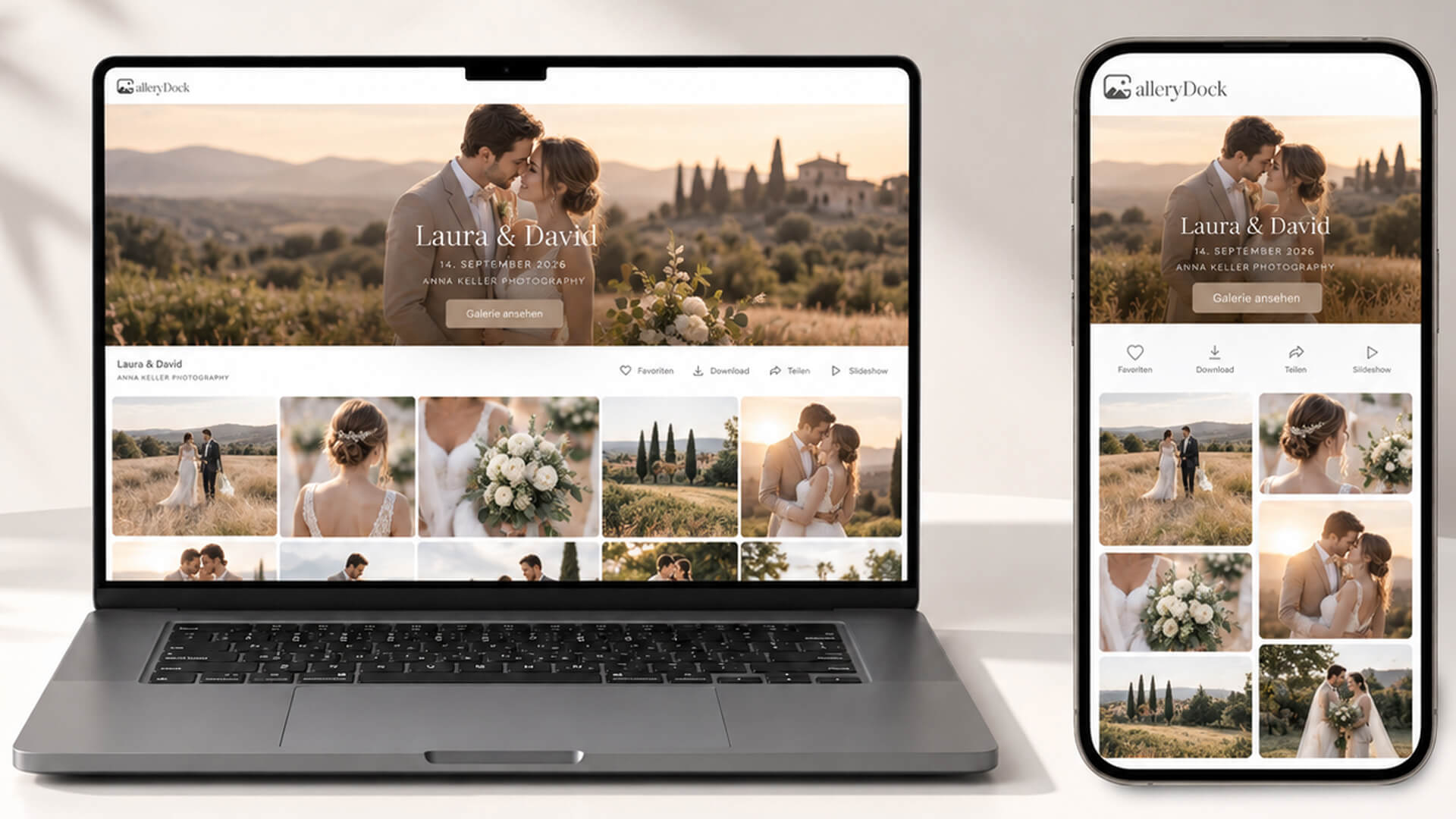 GalleryDock online Fotogalerie für Fotografen und Filmemacher